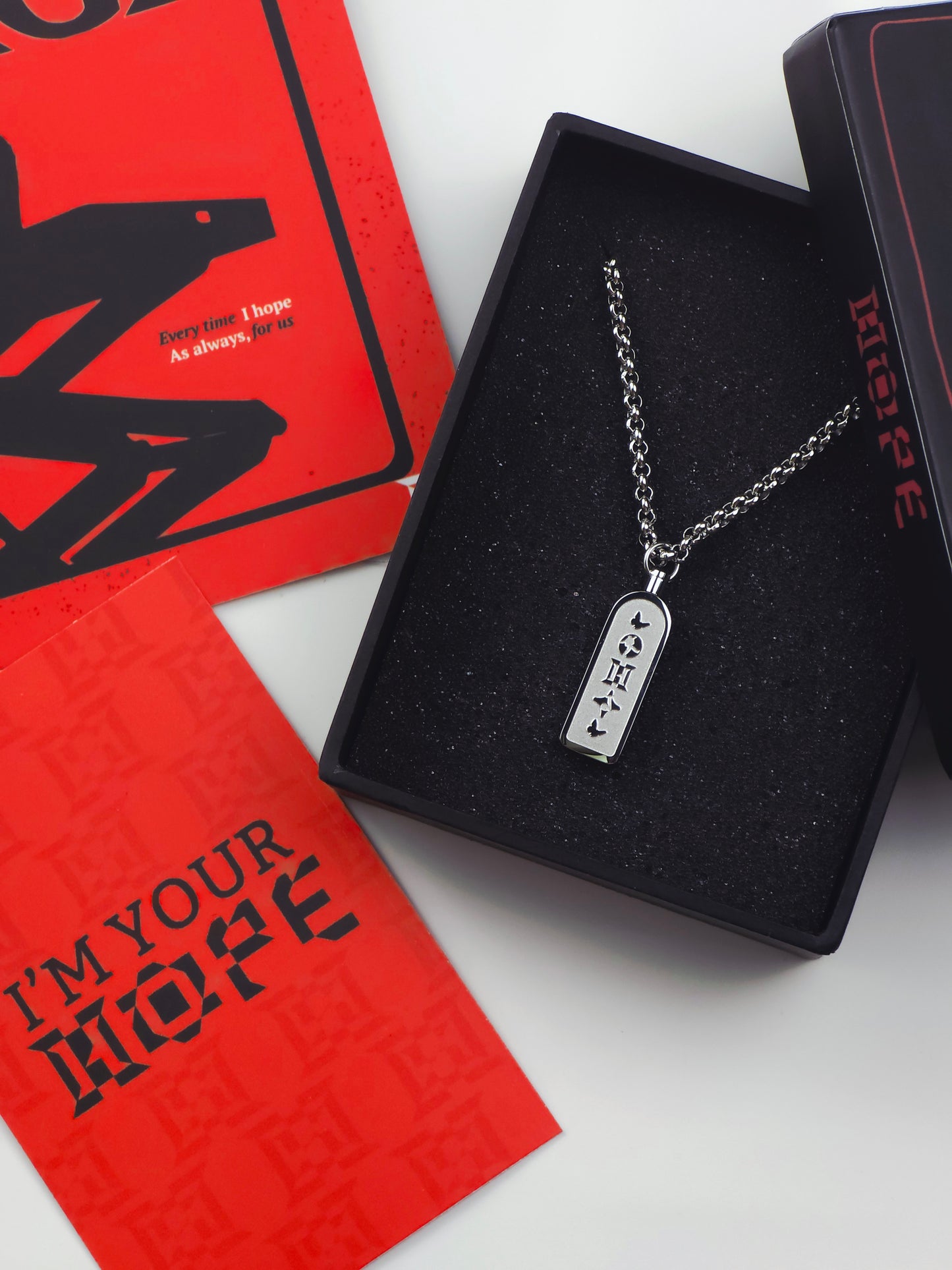 BTS J-Hope HOTS Era Necklace | Meaningful Dual-Sided Pendant for ARMY