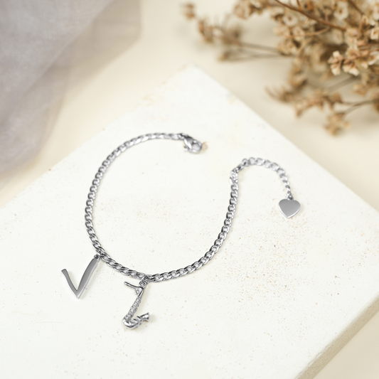 V LayoVer Bracelet | Silver Tone 7-8 inches | Must-have Jewelry for every ARMY