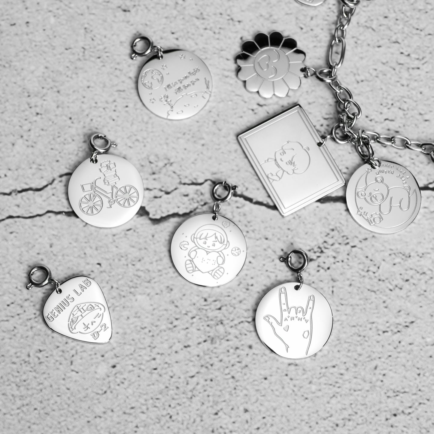 Bangtan JUNGKOOK Interchangeable Charm | Must-have Jewelry for every BTS Army