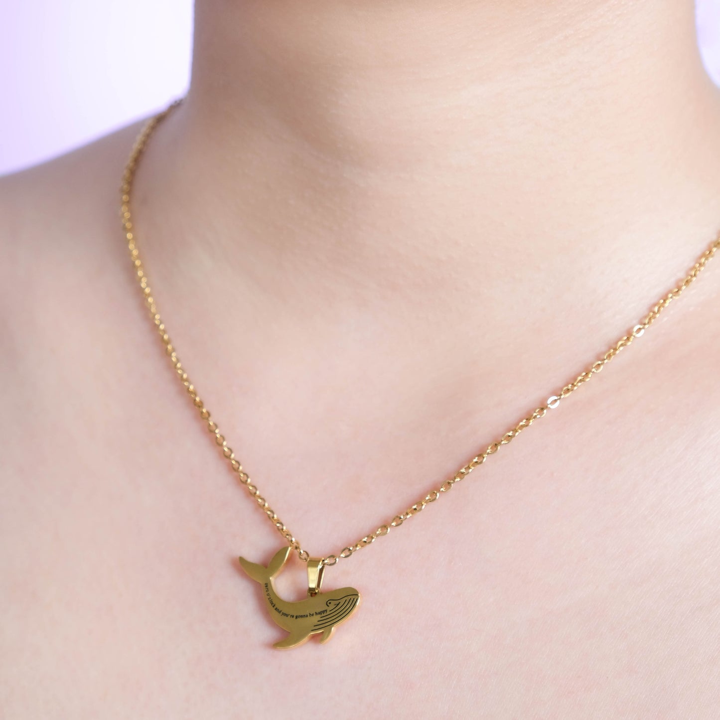 BTS 00:00 Whalien 18k Gold Plated Necklace | Must-have Jewelry for every BTS Army