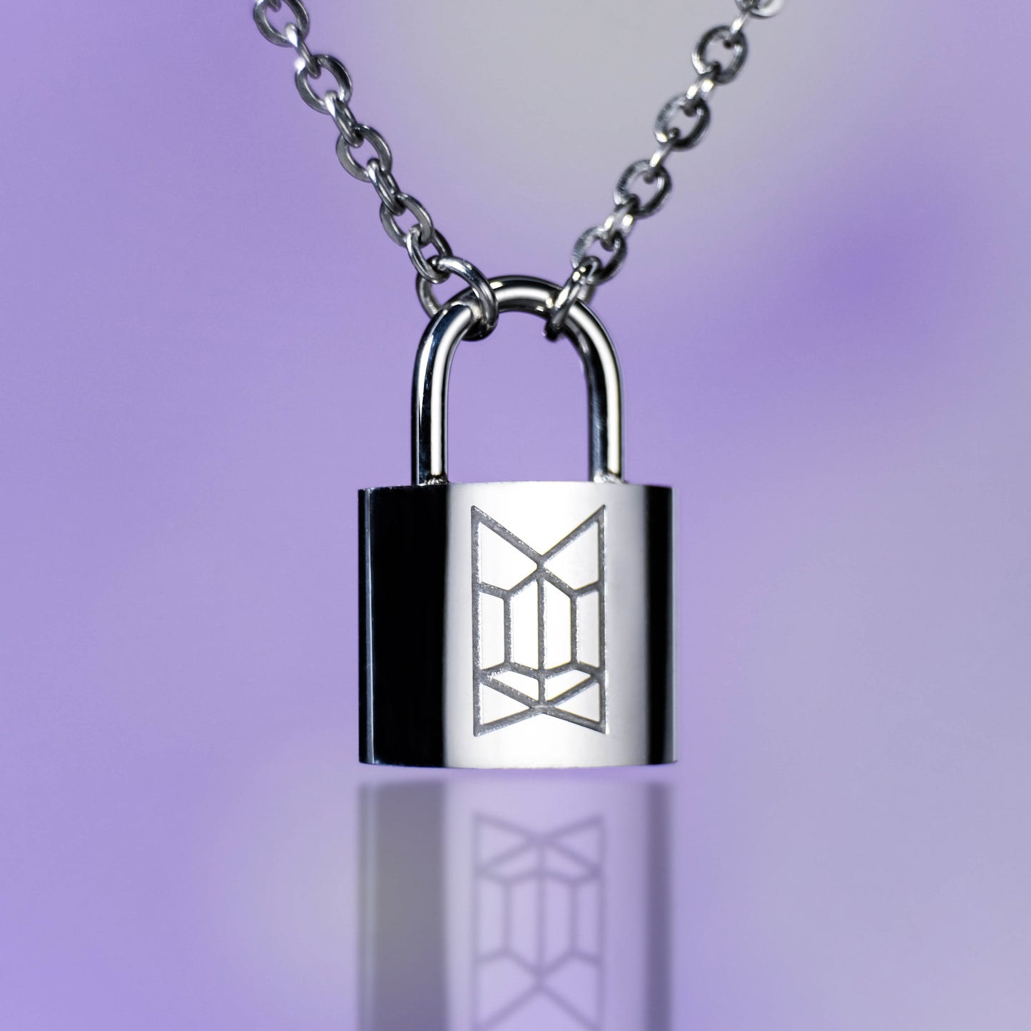 BTS Army J-Dope Inspired Lock Necklace | 18k Gold Plated Necklace | Must-have Jewelry for every Hobi Stans