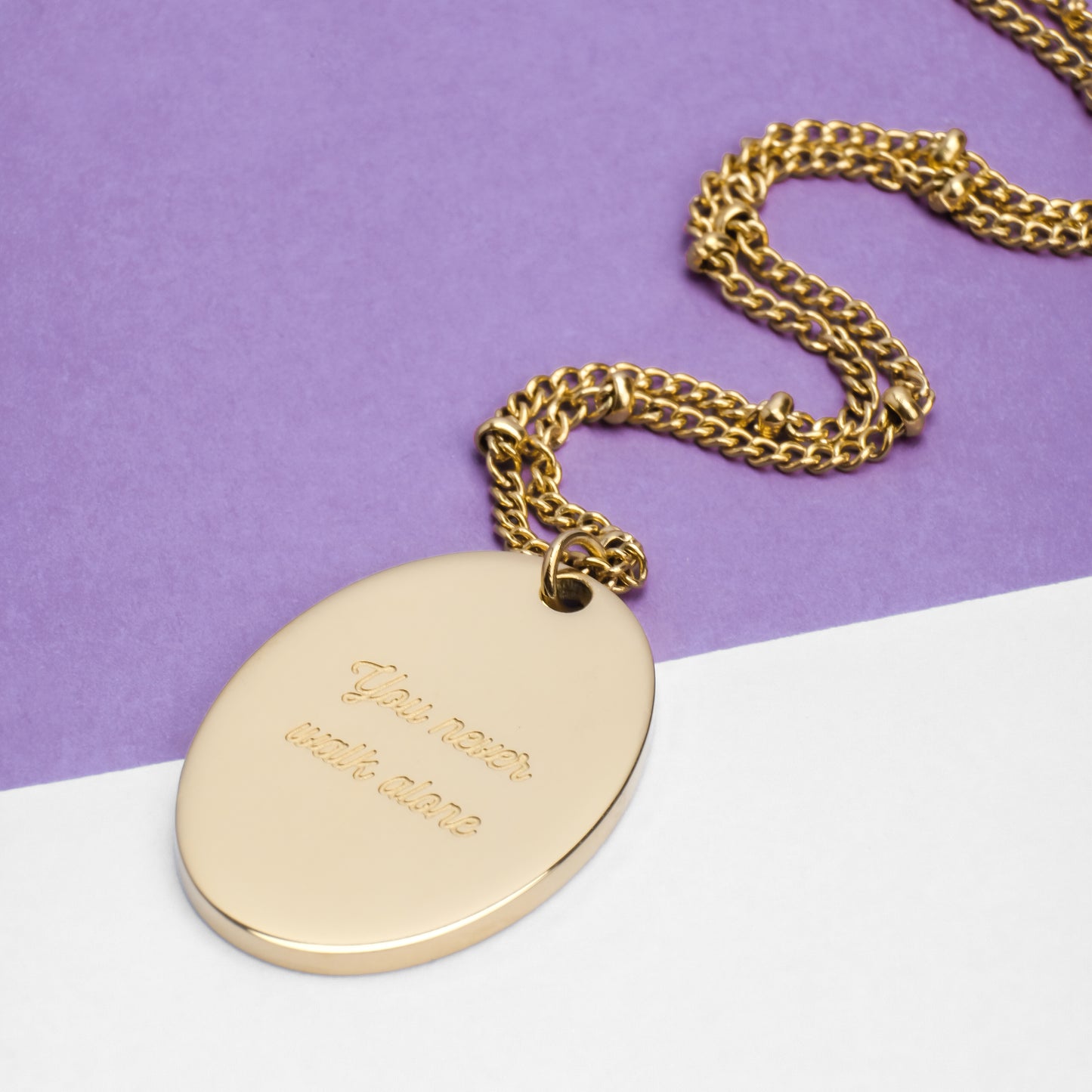 Bangtan Spring Day Inspired 18k Gold Plated Necklace | Must-have Jewelry for every BTS Army